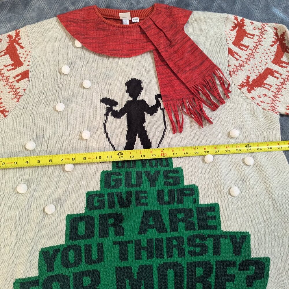 Home Alone Ugly Christmas Sweater Adult L/XL - Picture 5 of 7